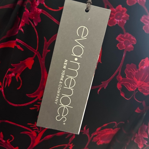 NWT Eva Mendes red and black dress - Picture 5 of 5